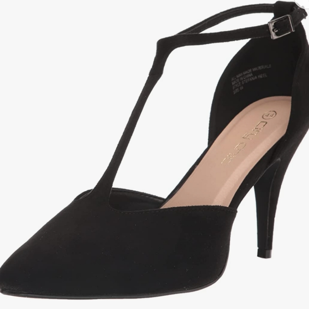 City Chic Stefania heel. 11 W. Black. New in box